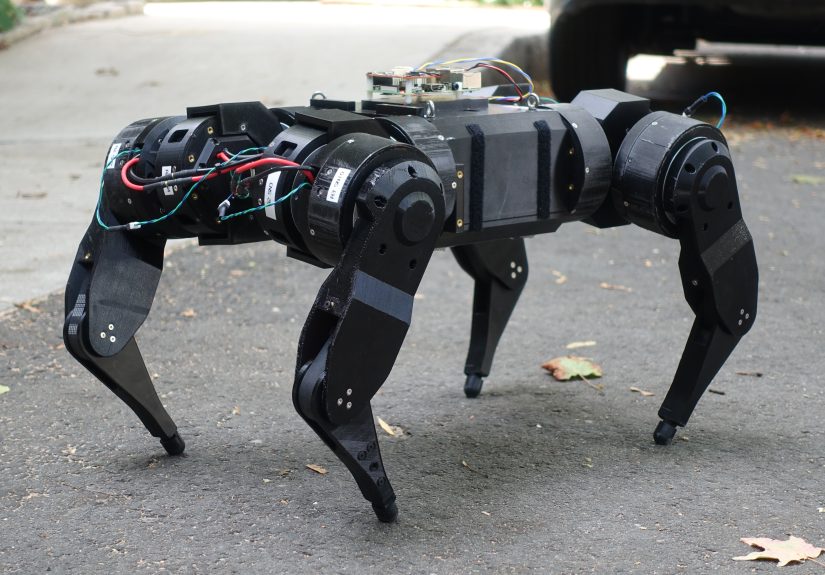 Amazing Open Source Quadruped Capable Of Dynamic Motion