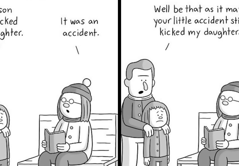 Artist Creates Hilariously Ridiculous Comics With Absurdly Unexpected Twists (30 Pics)