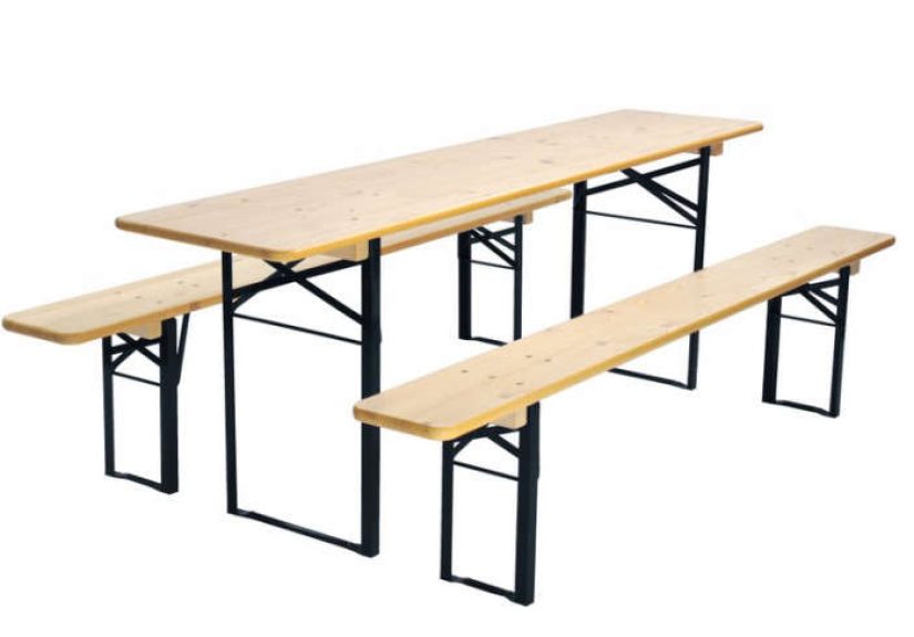 Beer Garden Table & Benches