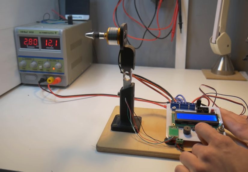 Brushless Motor Thrust Stand Provides Useful Data