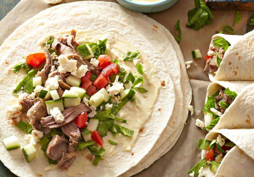 Greek Lamb Wraps Recipe