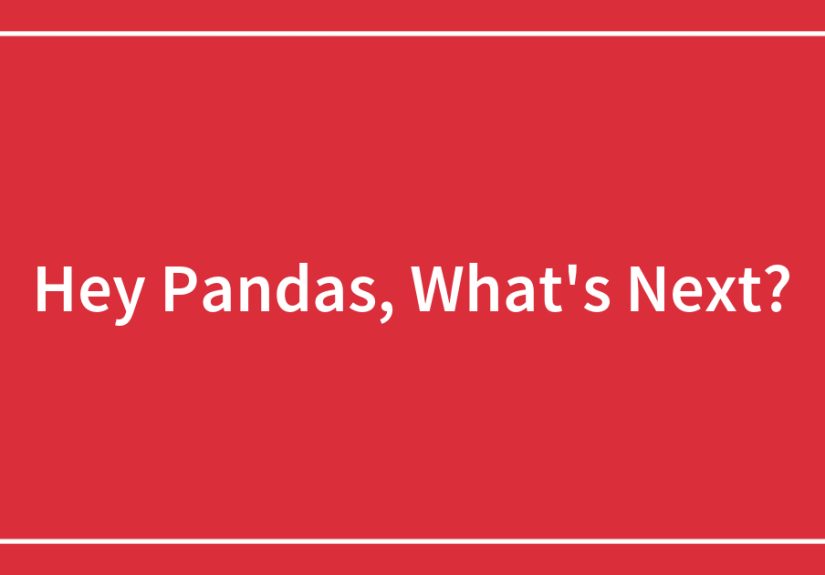 Hey Pandas, What’s Next?