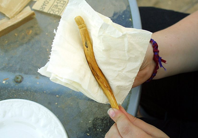 How to Carve a Hair Stick from a Twig