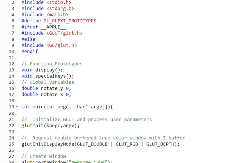 How to Make a Cube in OpenGL