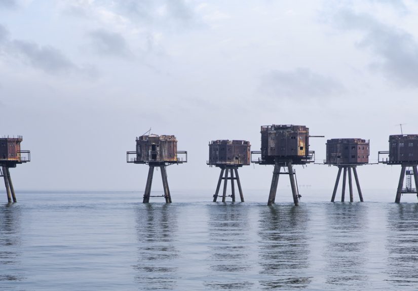 I Photographed WWII Gun Towers In Thames Estuary, UK