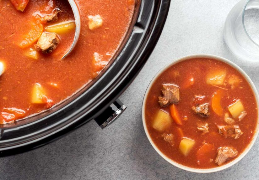 Low-Calorie Slow Cooker Beef Stew Recipe