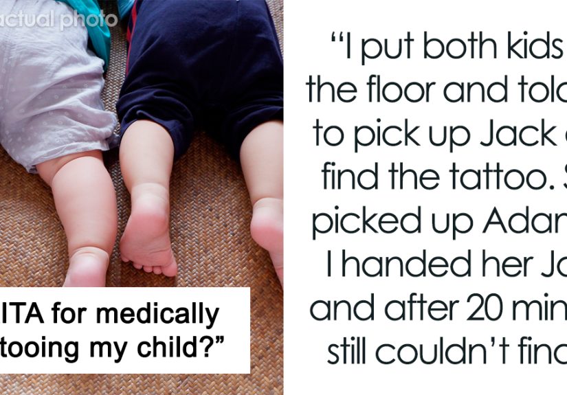 Mom Of Twins Gives Son A ‘Medical Tattoo’ Under The Recommendation Of A Doctor, MIL Freaks Out