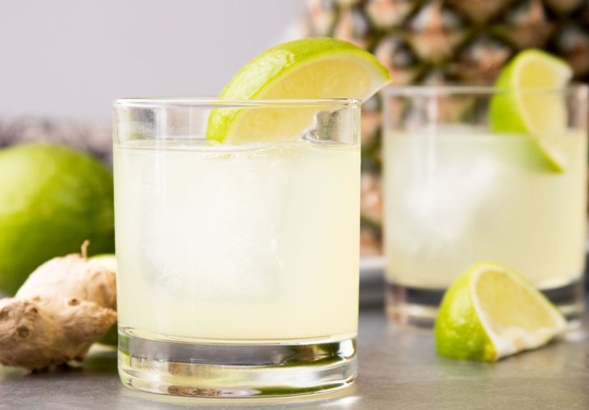 Pineapple Ginger Margarita Cocktail Recipe