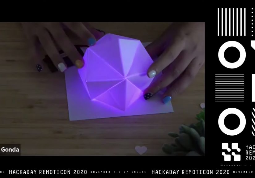 Remoticon Video: Making Glowy Origami With Charlyn Gonda