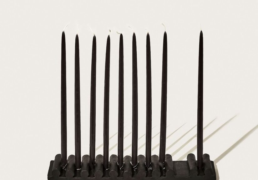 Stacke Menorah, Speckled White