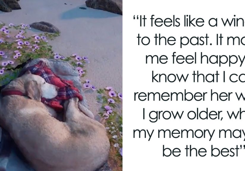 To Cope With His Grief, Man Creates A World Where He Can Keep Visiting His Pooch Who Passed Away